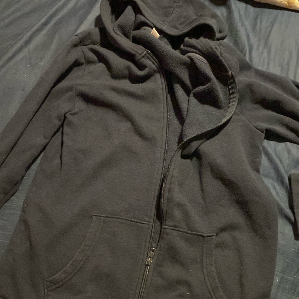 Navy blue zip up